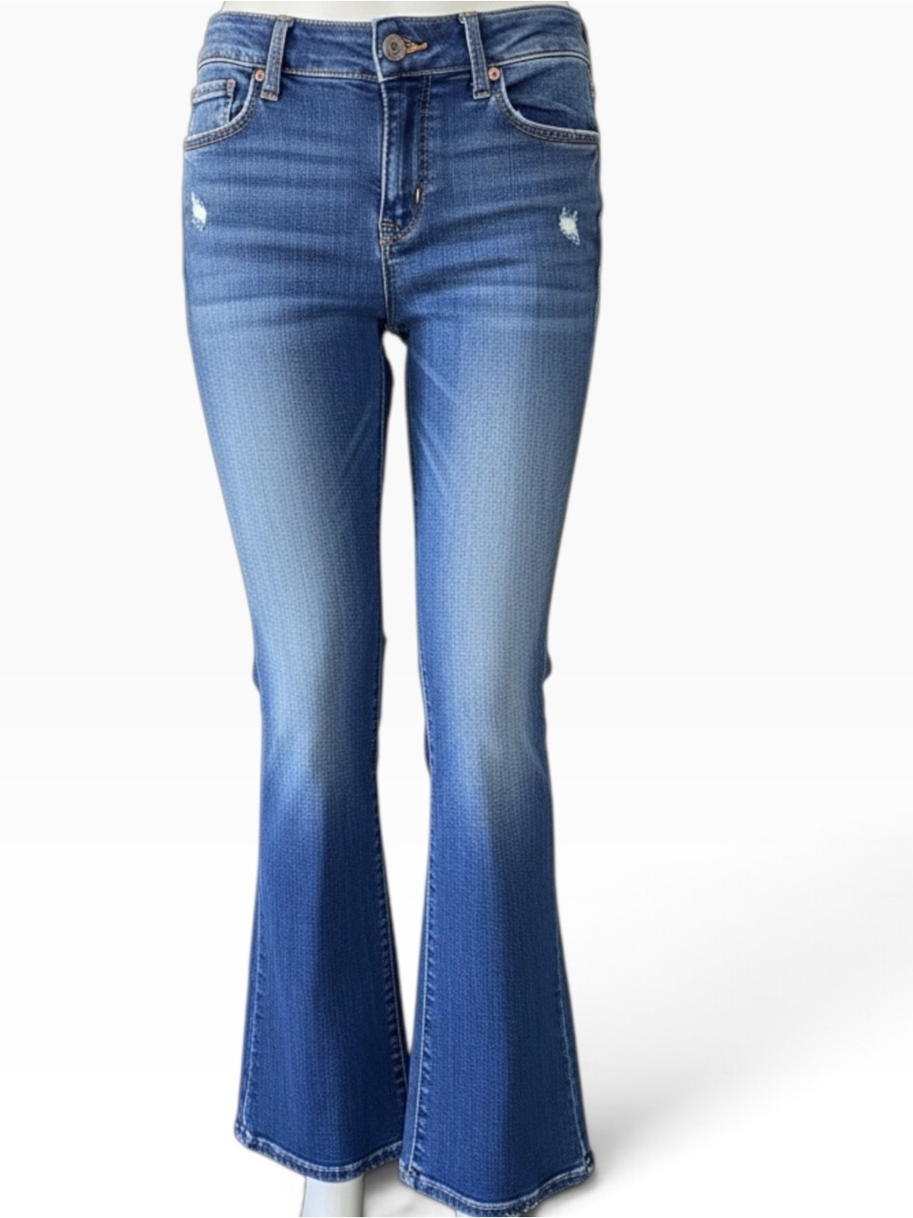 American Eagle Outfitters Slim Bootcut Jeans in Dark wash